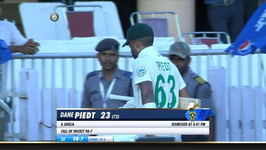 IND vs SA 2019, 3rd Test, Day 3: Dane Piedt Wicket