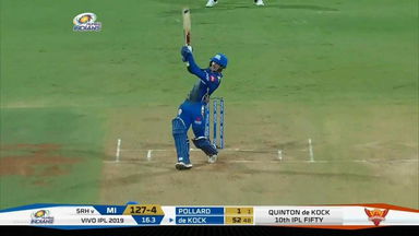 M51: MI vs SRH – Quinton de Kock Six