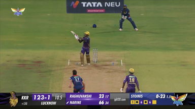 M54: LSG vs KKR – Sunil Narine Six