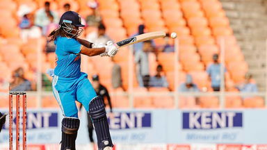 Tejal Hasabnis impresses on ODI debut with 42(64)