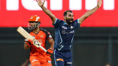 DRS done right: After 14 in 3 balls, Shami removes Tripathi