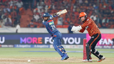 50 up in style: Pooran on the charge with 6,6,4