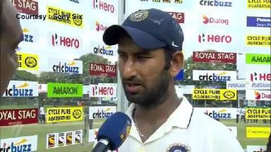 SL vs India, 3rd Test - Man of the match presentation : Cheteshwar Pujara
