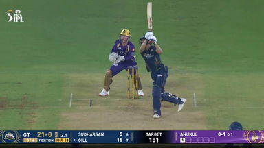 IPL 2026 M25: GT vs KKR - Shubman Gill Six