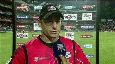 CLT20 2012 M23: LIO vs SYD – Interview - Nathan McCullum
