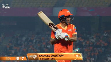 Wicket: Match 14, Gujarat Giants vs UP Warriorz, WPL 2026: Kashvee Gautam Wicket