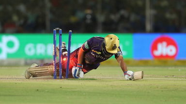 Fielder, batter, stumps flying: An all-out effort
