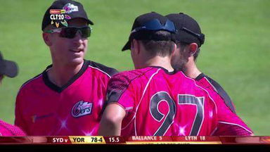 M6: SYD vs YOR – Lyth c Rohrer b Watson