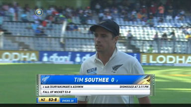IND vs NZ 2021, 2nd Test, Day 2: Tim Southee Wicket