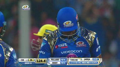 M12: MI vs CSK – Kieron Pollard Six