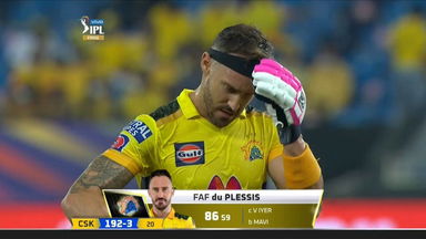 Final: CSK vs KKR – Faf du Plessis Wicket