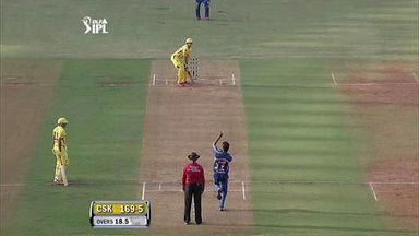 Match 49 MI vs CSK – Morkel's Wicket