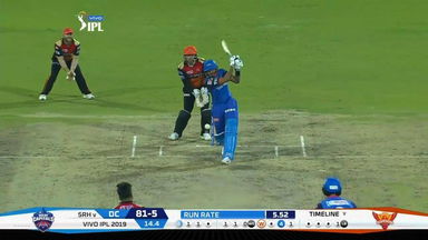 Shreyas Iyer's bullet shot off Rashid Khan