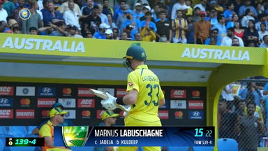 IND vs AUS 2023, 1ST ODI: Marnus Labuschagne Wicket