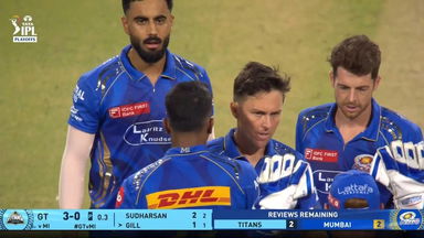 IPL 2025 Eliminator: GT vs MI - Fall of Wickets