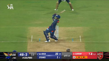 M11: LSG vs PBKS – Quinton De Kock Six