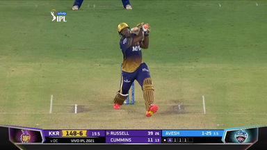 M25: DC vs KKR – Andre Russell Six