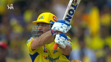 M41: CSK vs PBKS –  MS Dhoni  Six