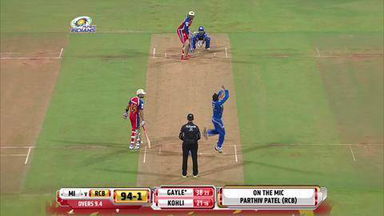 M27: MI vs RCB– Fall of Wickets