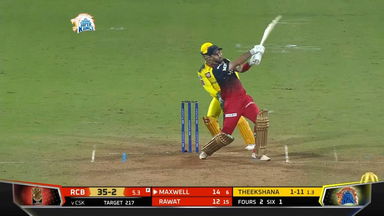 M22: CSK vs RCB – Glenn Maxwell Six