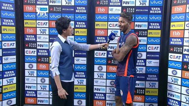 M34: KXIP vs MI – Hardik Pandya Interview