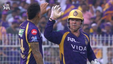 IPL 2026 M28: KKR vs RR - Fall of Wickets