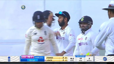 Cheteshwar Pujara's brilliant low catch