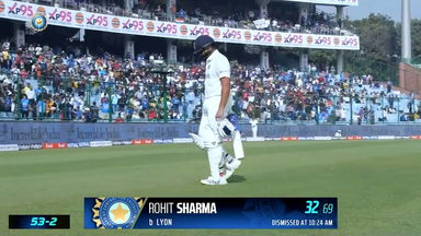 IND vs  AUS 2023, 2ND Test: Rohit Sharma  Wicket