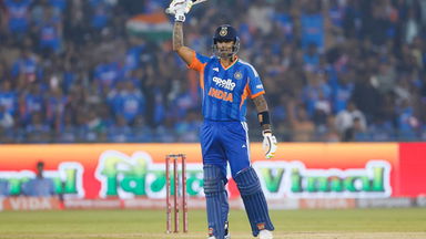 Captain Suryakumar Yadav stands tall with superb 82*(37)