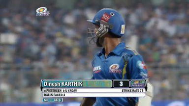 IPL 2012 Match 19 – MI vs DD: Wickets