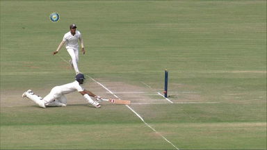 Ranji Trophy 2019-20: Gujarat  vs Goa, QF1 - Desperate dive saves Abhishek Kumar Raman