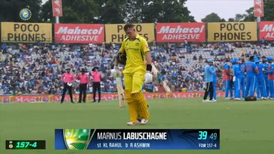 IND vs AUS 2023-24, 1ST ODI: Marnus Labuschagne Wicket