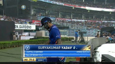 IND vs NZ 2021, 3RD T20I : Suryakumar Yadav Wicket