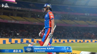 Wicket: Match 17, Gujarat Giants vs Delhi Capitals, WPL 2026: Marizanne Kapp Wicket