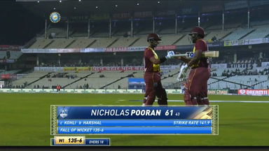 IND vs WI 2022, 1ST T20I: Nicholas Pooran Wicket