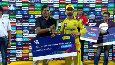 M61: CSK vs KKR – TIAGO.ev Electric Striker of the Match – Ajinkya Rahane