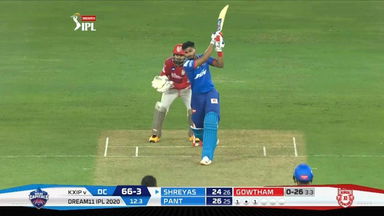M02: DC vs KXIP – Shreyas Iyer Six