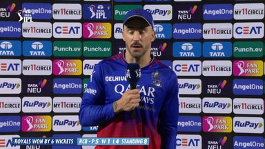 M19: RR vs RCB – Faf Du Plessis Interview