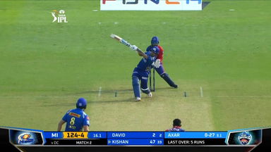 M02: DC vs MI – Ishan Kishan Six