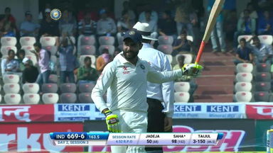 Ravindra Jadeja's whirlwind half century