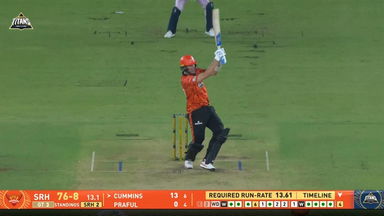 IPL 2026 M56: GT vs SRH - Pat Cummins Six