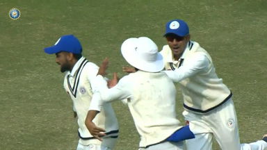 Ranji Trophy 2023/24, Punjab vs Gujarat: Punjab 1st Innings Fall of Wickets