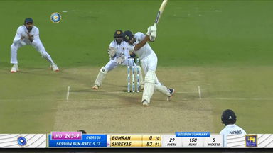 IND vs SL 2022, 2nd Test, Day 1: Shreyas Iyer Six