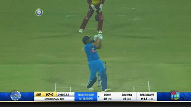 Rohit Sharma's humongous SIX