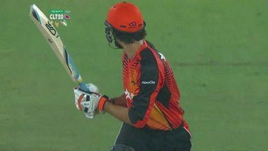 CLT20 2014 M10: KKR vs PER  –   Sunil Narine's Four for