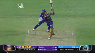 M19: KKR vs DC – Shreyas Iyer Six