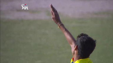 M3: CSK vs KXIP – Virender Sehwag Wicket