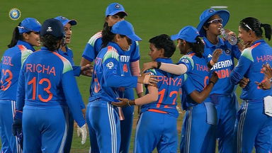 IND-W vs WI-W 2024, 1st ODI: Fall of Wickets