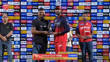 IPL 2026 M61: PBKS vs RCB - Angel One Super Sixes of the Match - Venkatesh Iyer