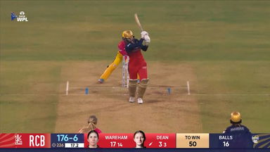 Six: Match 18, UP Warriorz vs Royal Challengers Bengaluru, WPL 2025: Charlie Dean Six